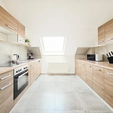 Tolstov - 3 Attic - Kitchen - 5 Min To Messe Dus Apartament